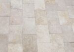 Beige Travertine-Cross Cut-Brushed-Tile