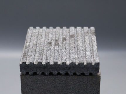 02-Рифлёный чёрный гранит