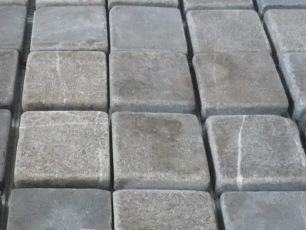 02-Брусчатка из бронзового мрамора - булыжники