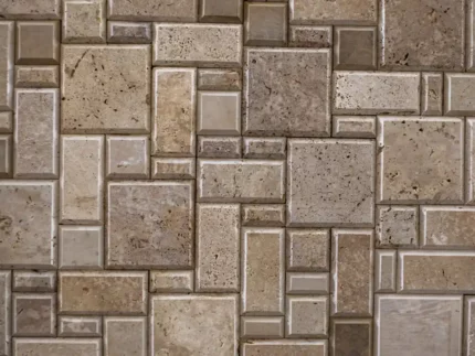 Brown Travertine Pattern Set