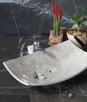 Home Page 34 Creame Sink-Marble