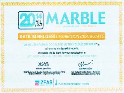 Karimi Stone : Лицензии и Сертификаты 5 Negin Sang Karimi