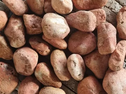 Red Pebble Stone