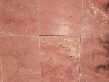 Red Travertine-Cross Cut-Honed