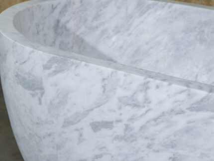 White Marble Bathtub