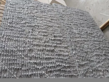 Pietra Grey Marble-Cut Broken & Brushed-Tile