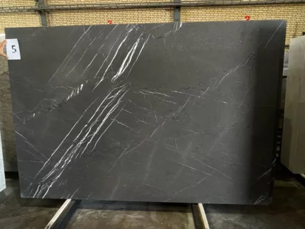 Pietra Grey Marble Honed Slab