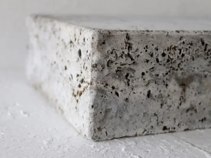 Silver Travertine-Kerbstone