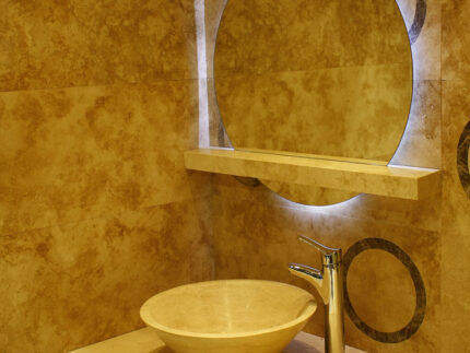 Travertine Sink