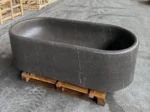 Pietra Grey Marble Bathtub - Brushed