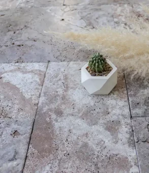 Home Page 35 Silver Travertine Cross Cut Tumbled Tile 3 1 - Negin Sang Karimi Company