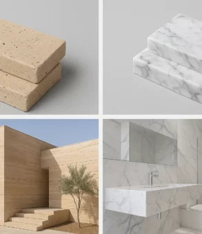 Home Page 33 Comparing the Durability and Strength of Travertine and Marble