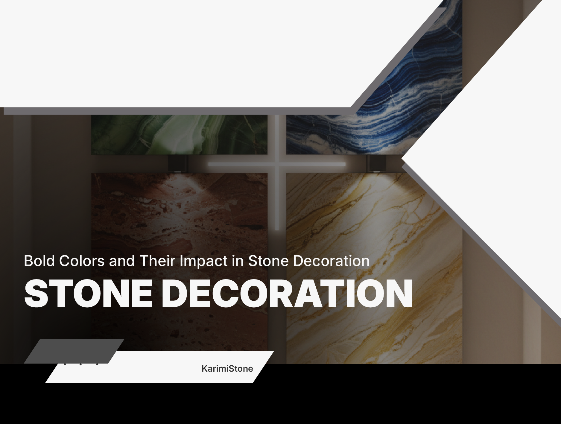 Bold Colors and Their Impact in Stones Decoration 1 Bold Colors and Their Impact in Stone Decoration - Negin Sang Karimi Company